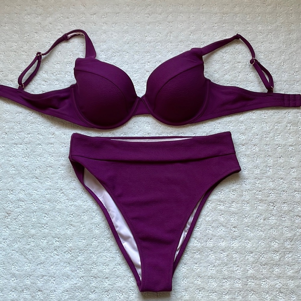 Shade&Shore High Waisted Cheeky Two Piece Swim